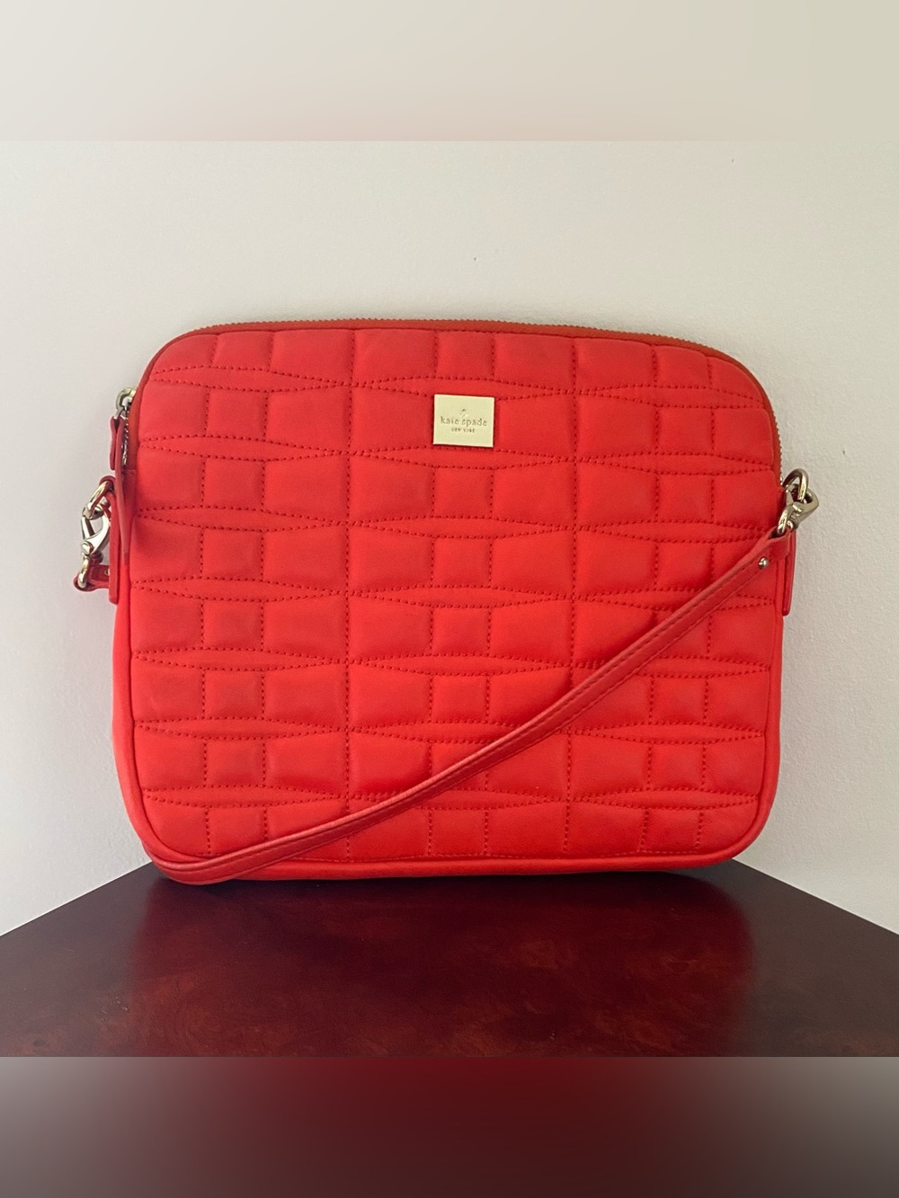 kate spade Quilted Orange/Red Crossbody